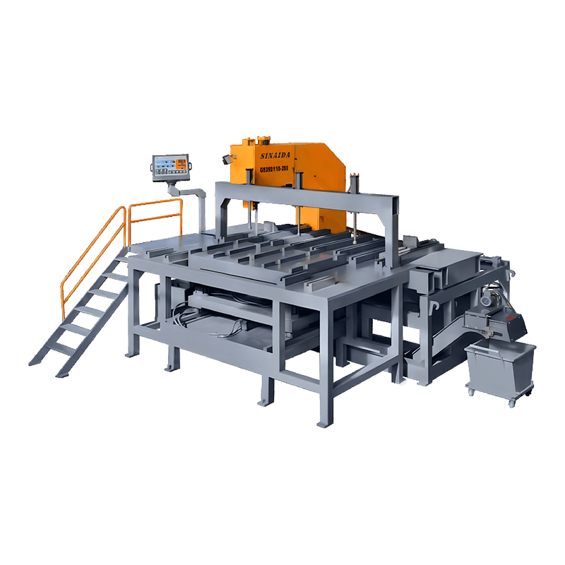 G5350/110-260 G5360/40-100 nopea pyörivä CNC-palkki vannesahakone Servomoottorin teho Hydrauli G5350/110-260 G5360/40-100 nopea pyörivä CNC-palkki vannesahakone Servomoottorin teho Hydrauli