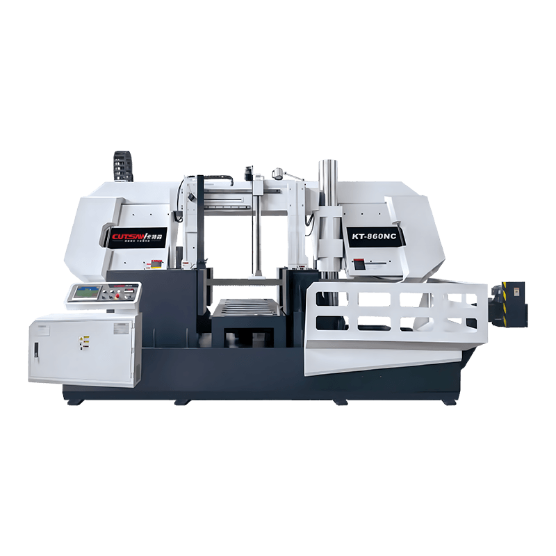 KT-860NC vaakasuuntainen nopea täysautomaattinen vannesahakone metallille