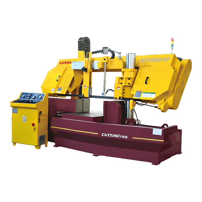 KT10060-HP Heavy Duty teräsrunkoinen CNC automaattinen metallinleikkausvannesahakone