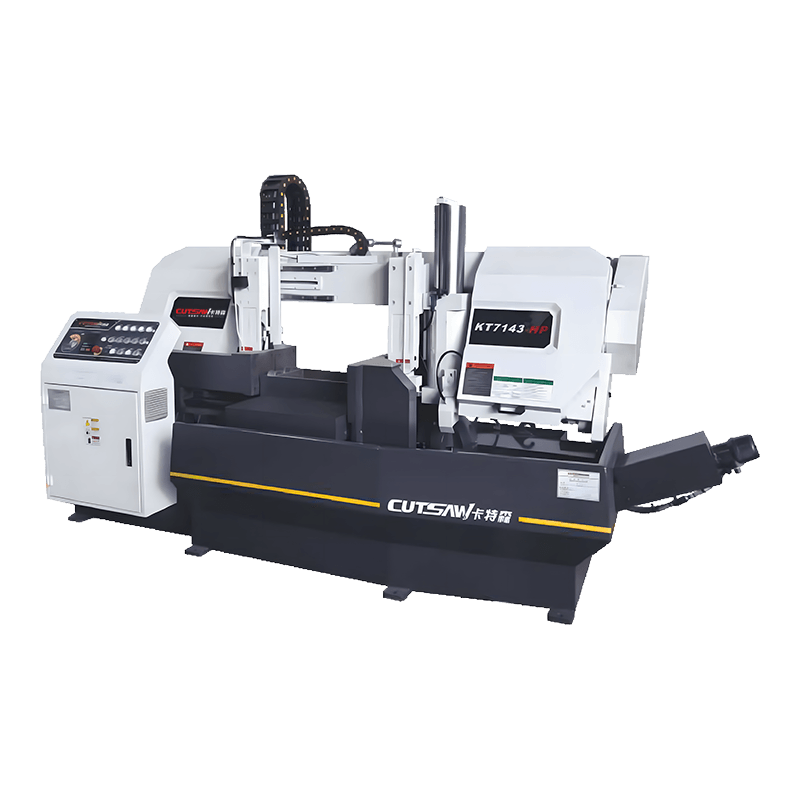 KT7143-HP CE puoliautomaattinen metallivannesahan leikkauskone